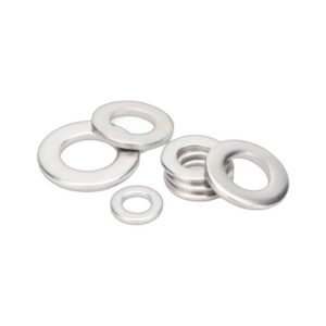 Stainless Steel Flat Washers | Durable Round Shim Spacers for Bolts, Nuts & DIY Hardware